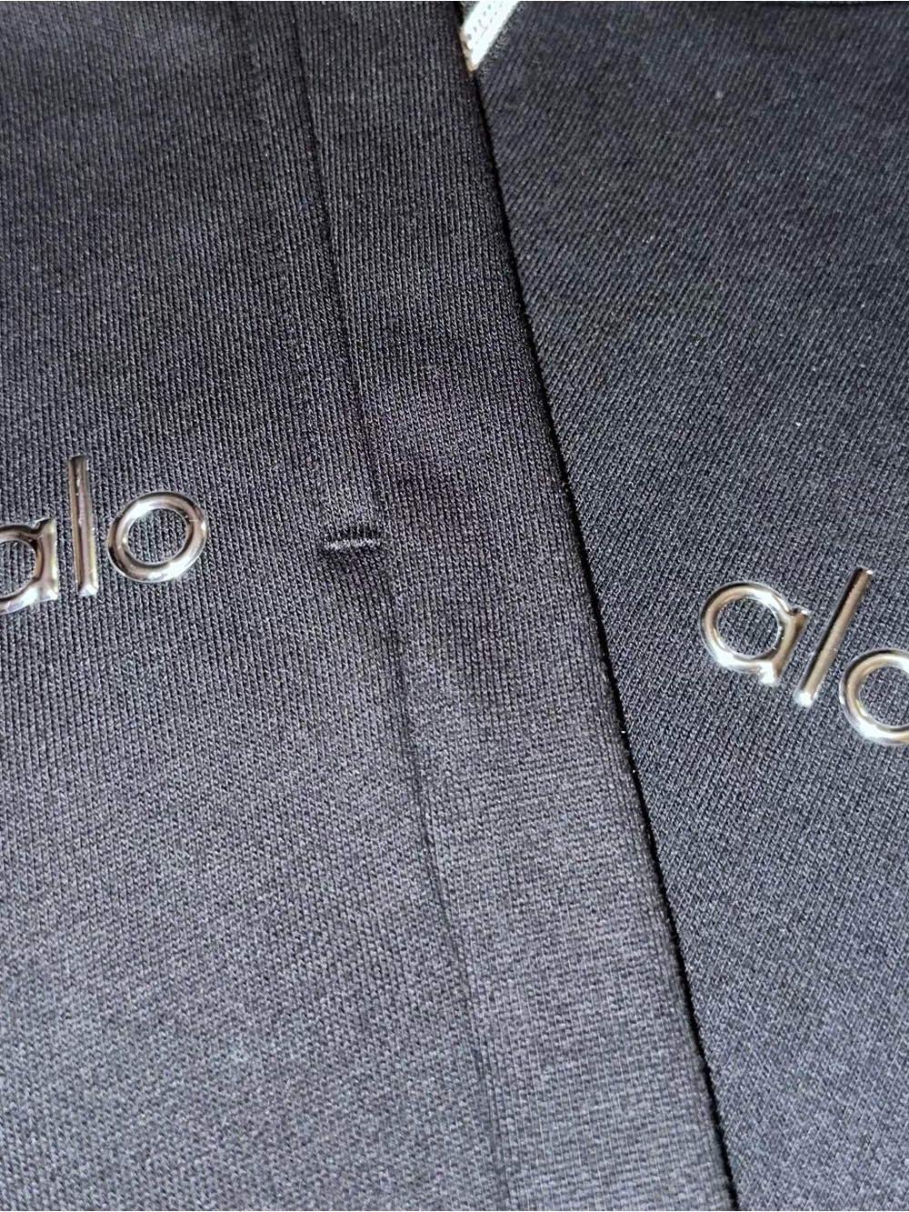 Alo Yoga Accolade 1/4 Zip & Straight Leg Sweatpants Set Black Size Medium - Picture 4 of 12